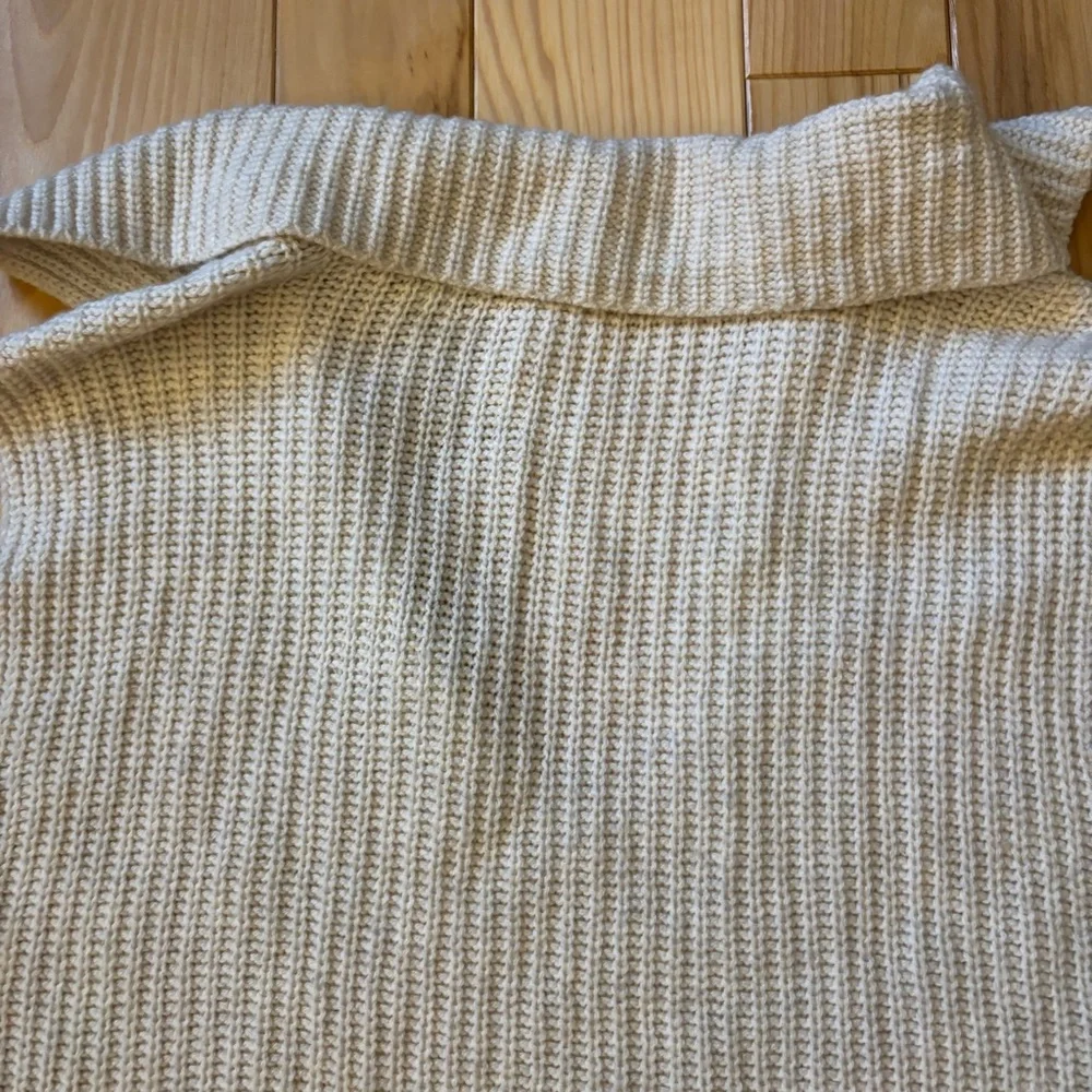 Vince V Neck Cashmere Wool Collared Sweater Vest